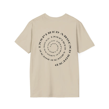 Inspired Around Sound Spiral T-Shirt
