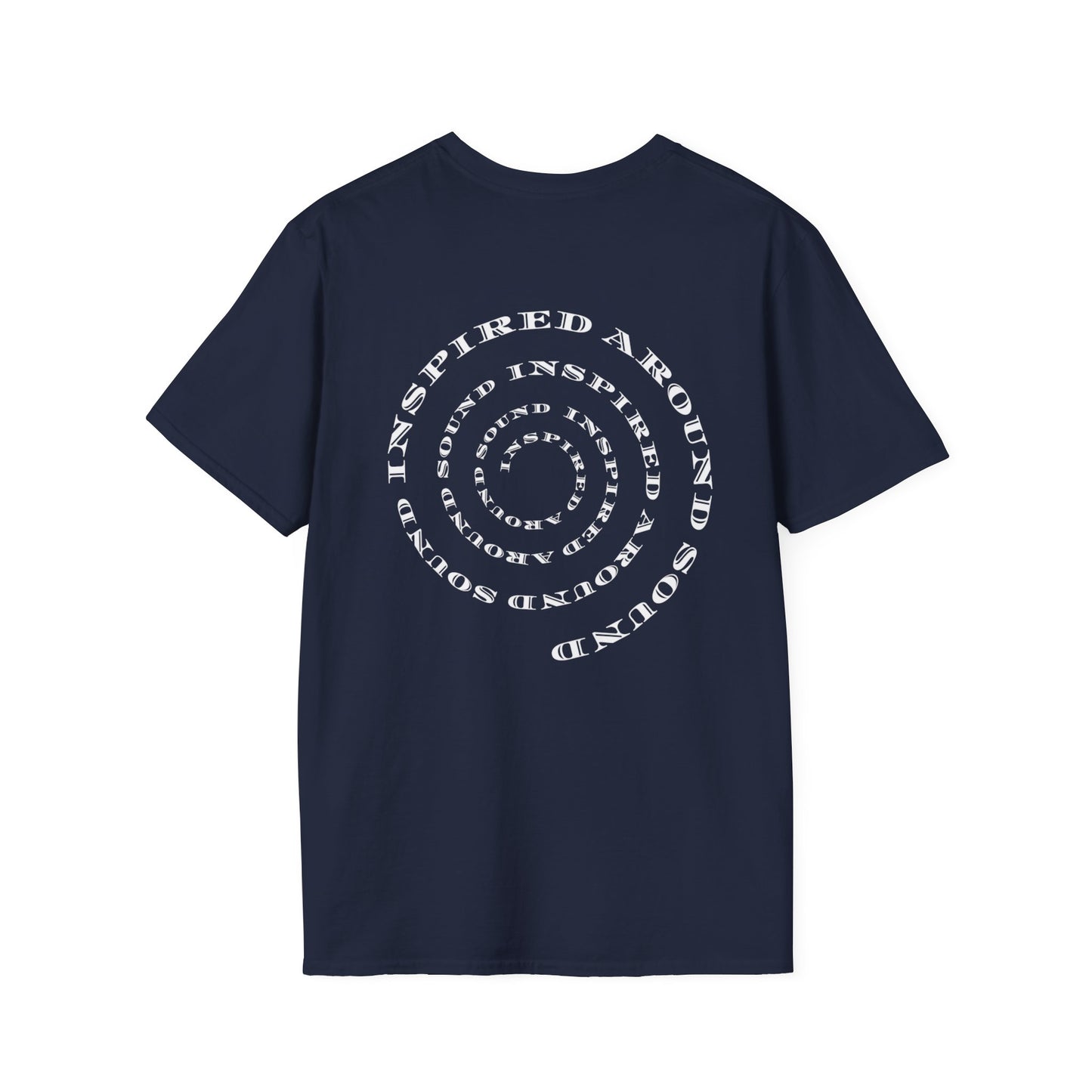 Inspired Around Sound Spiral T-Shirt