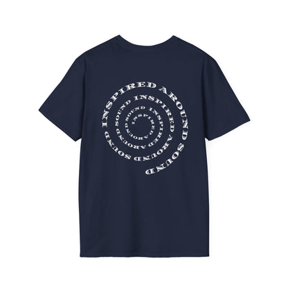 Inspired Around Sound Spiral T-Shirt