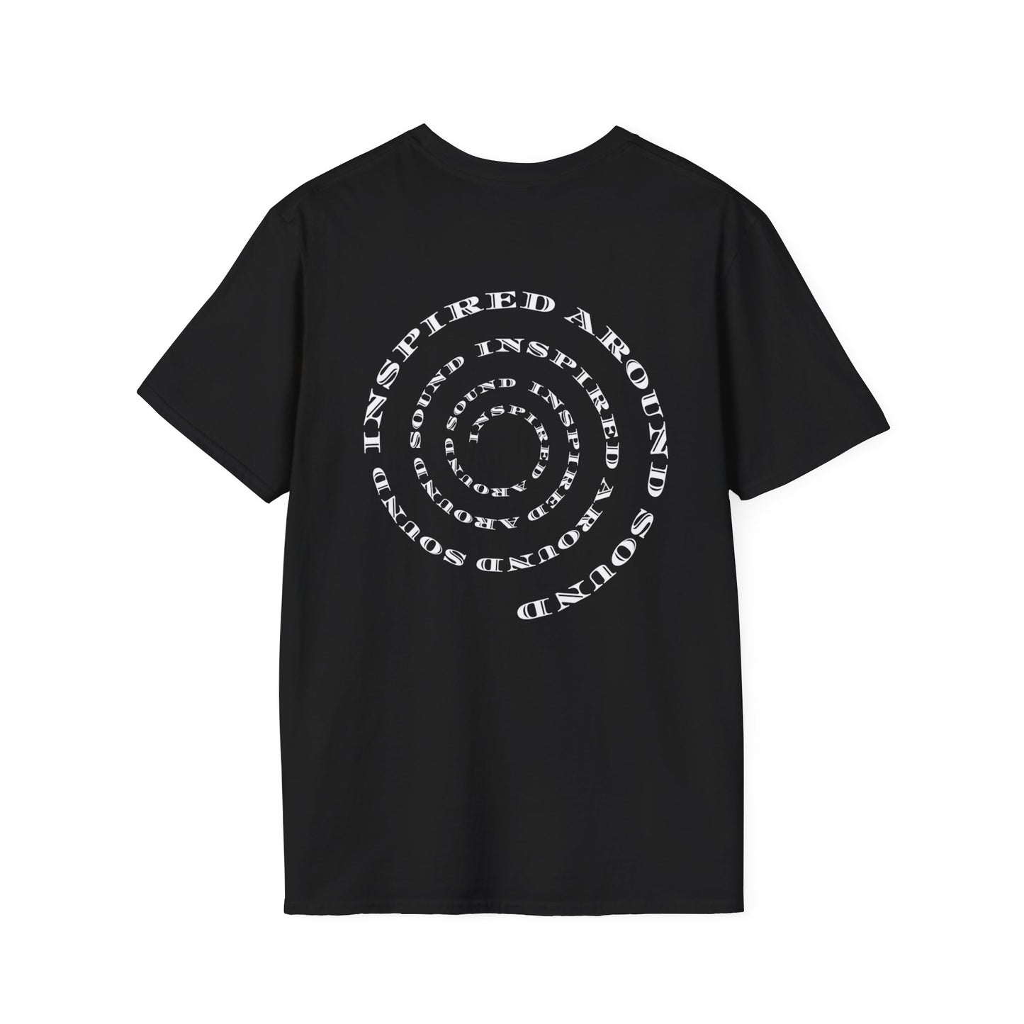 Inspired Around Sound Spiral T-Shirt