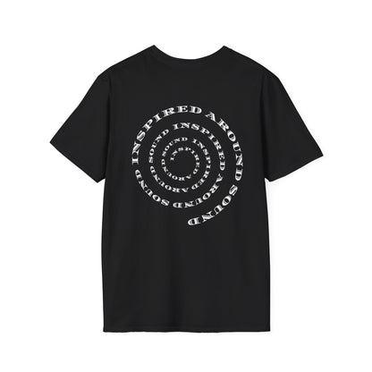 Inspired Around Sound Spiral T-Shirt
