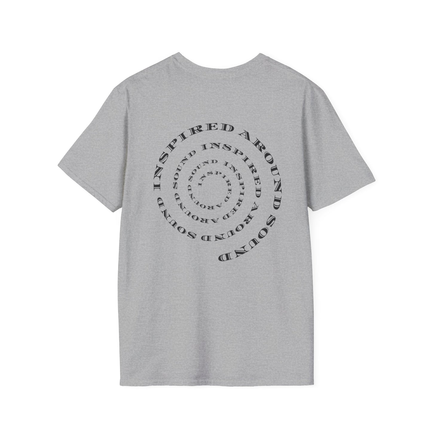 Inspired Around Sound Spiral T-Shirt